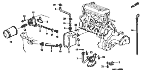 E-8 ﾌﾞﾘｰｻﾞｰﾁｬﾝﾊﾞｰ/ oil filter  (carburetor)