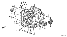 ATM-1 torque converter case (carburetor)