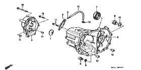 M-2 Transmission case (carburetor)