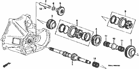 M-4 main shaft / gear