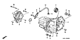 M-2 Transmission case (carburetor)
