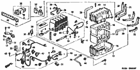 B-58 air conditioner (cooler unit) (factory installation)
