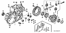 M-1 clutch case / differential