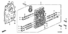 ATM28- main valve body (2.4L)