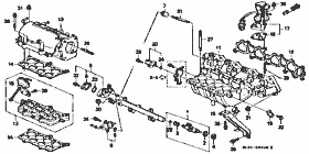 E-3-2 Intake manifold (DOHC) (CC4,CC5)