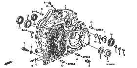 ATM-1-1 torque converter case (4WD)