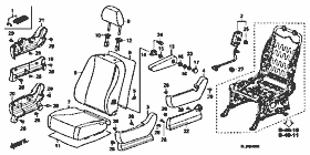 B-40 front seat (R.)