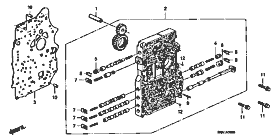 ATM18- main valve body (2.0L)