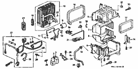 B-59-1 air conditioner (cooler unit) (120,130/EJ3)