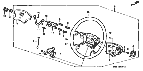 B-31 steering wheel (100,110 type)