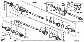 Front Drive / Axle Shaft